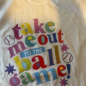 Comfort Colors Multicolor Baseball Tee